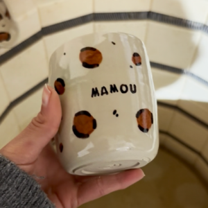 tasse léopard | personnalisée