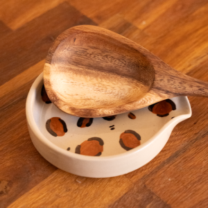 repose cuillère | léopard